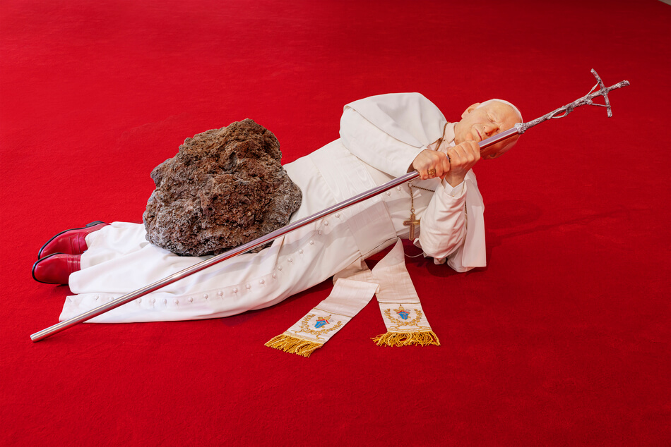 Cattelan, The Third Hand, Moderna Museet, Stockhlom